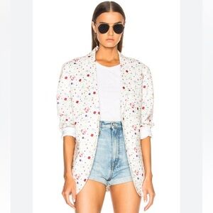 R13 Summer Blazer in Assembled Floral‎